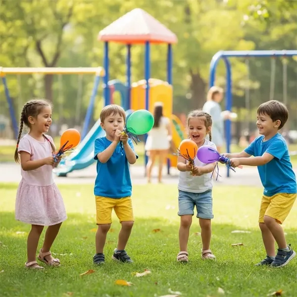 Düdüklü Balon Pinyata İçi Oyuncak (6 Adet)