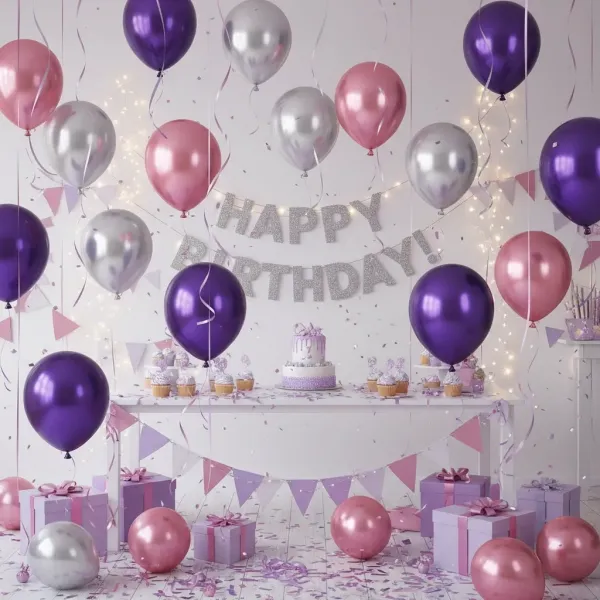 Renkli Uçan Balon Demeti 15 Adet Ataşehir MAĞAZADAN