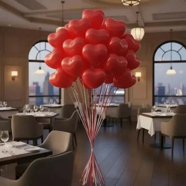 Kalpli Uçan Balon Demeti 30 Adet MAĞAZADAN