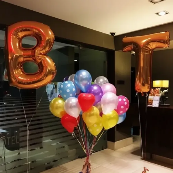 Harf Folyo Balon ve Uçan Balon Demeti MAĞAZADAN