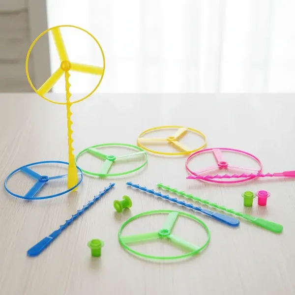 Fırıldak Ufo Pervane Pinyata içi Oyuncak (8 Adet)