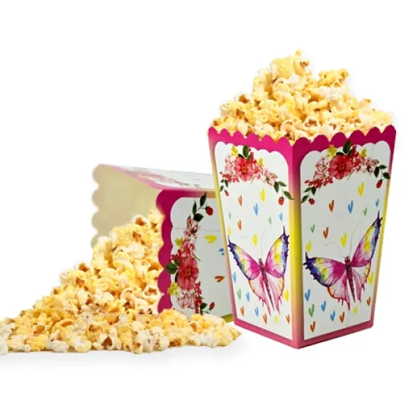 Kelebekli Mısır Kutusu 8 Adet