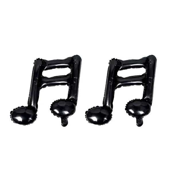 2li Nota Folyo Balon Siyah (40x42 cm)