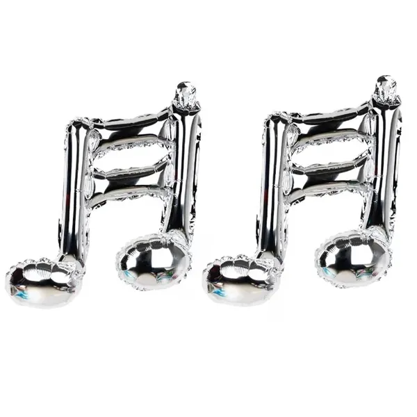 2li Nota Folyo Balon Gümüş (40x42 cm)