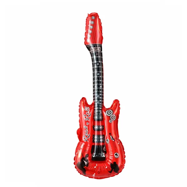 Gitar Folyo Balon Kırmızı (29x80 cm)