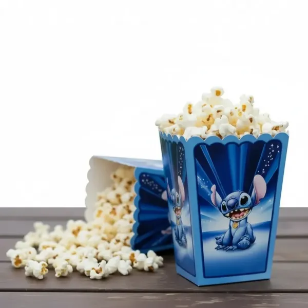 Stitch Mısır Kutusu (8 Adet)