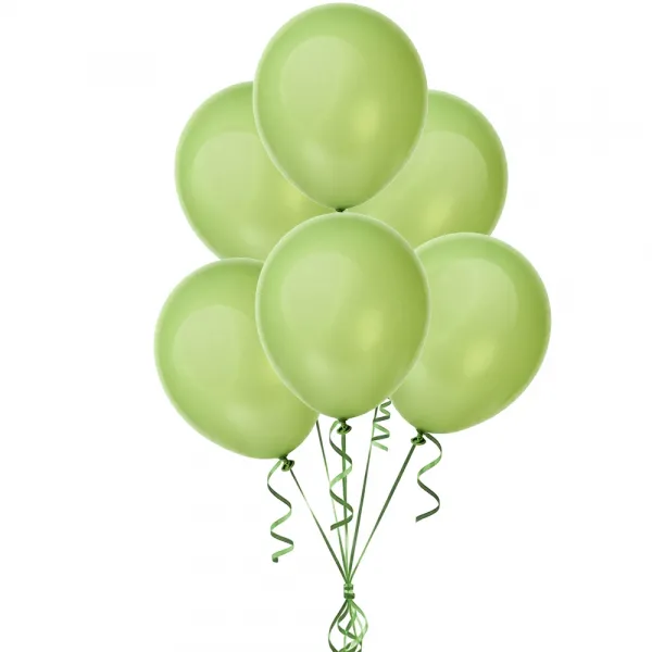 Açık Yeşil Pastel Balon 100 Adet