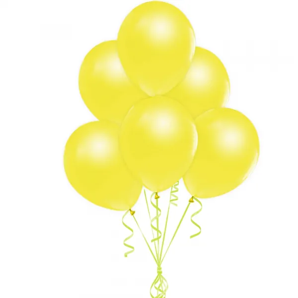 Sarı Pastel Balon 100 Adet