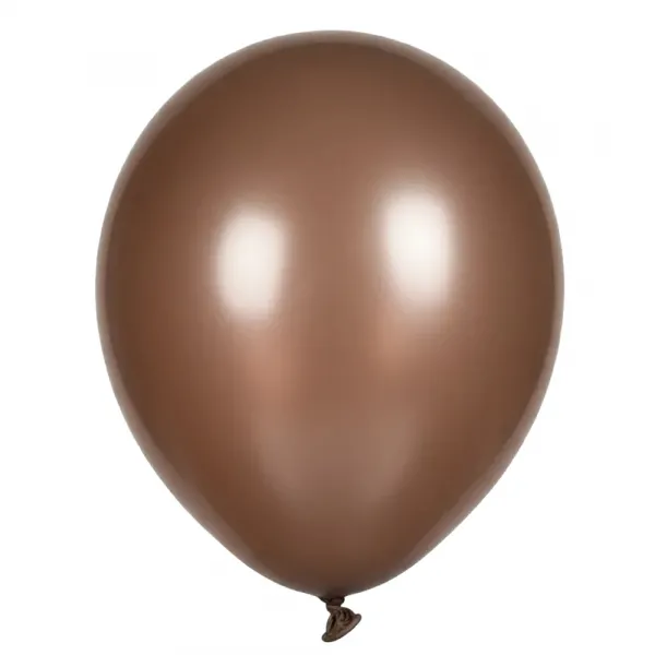 Çikolata Kahverengi Pastel Balon 15 Adet