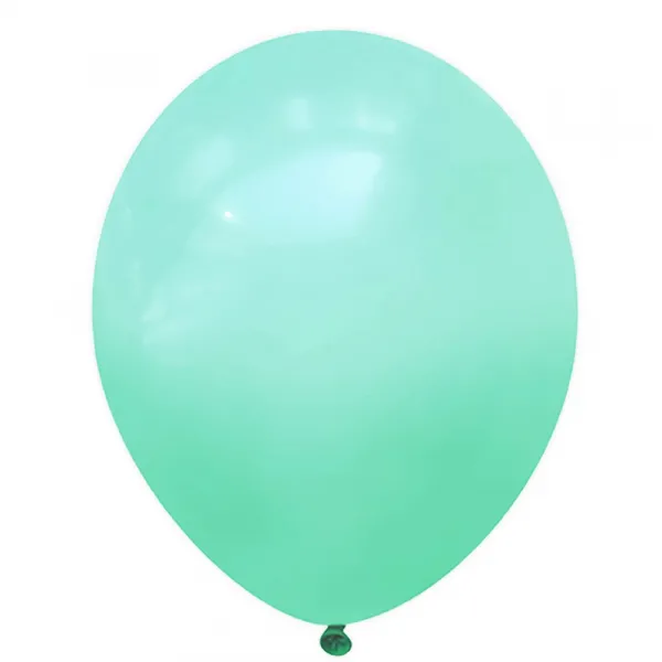 Su Yeşili Pastel Balon 15 Adet