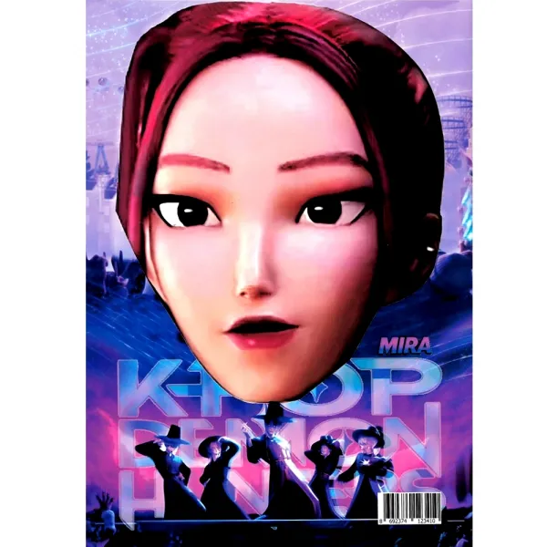 16 Sayfa K-Pop Demon Hunters Boyama Kitabı Stickerlı 1 Adet