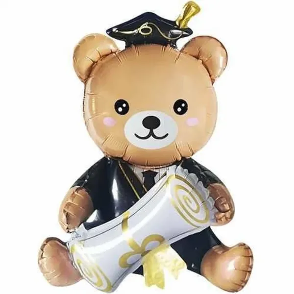 Mezun Ayıcık Folyo Balon (95x70 cm)