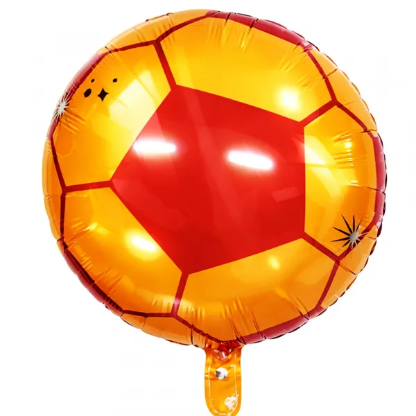 Sarı Kırmızı Taraftar Folyo Balon (45 cm)
