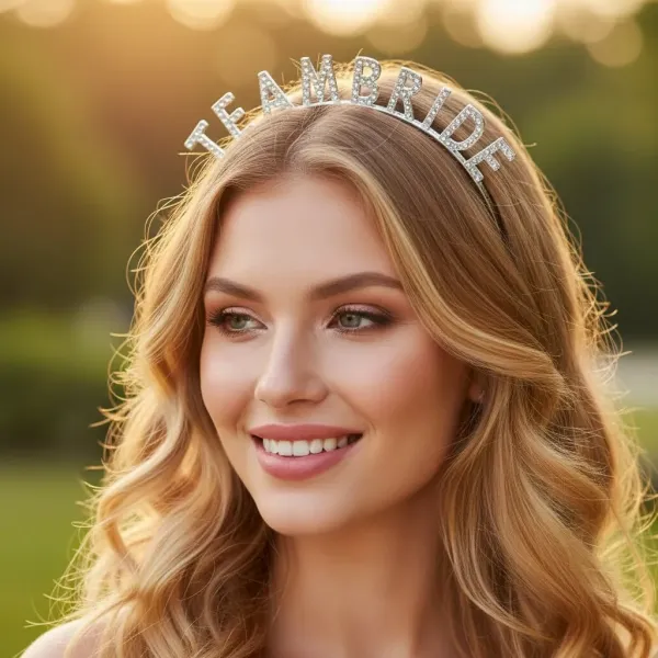 Team Bride Bekarlığa Veda Taç Gümüş