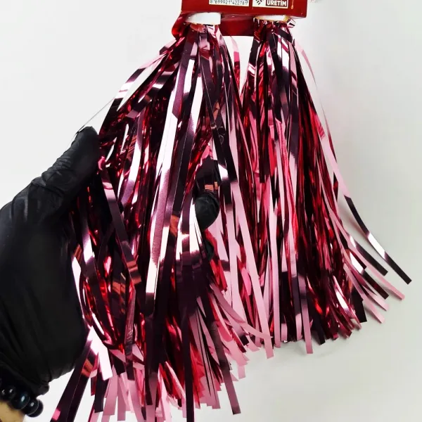 Pembe Gösteri Ponponu 2’li Set