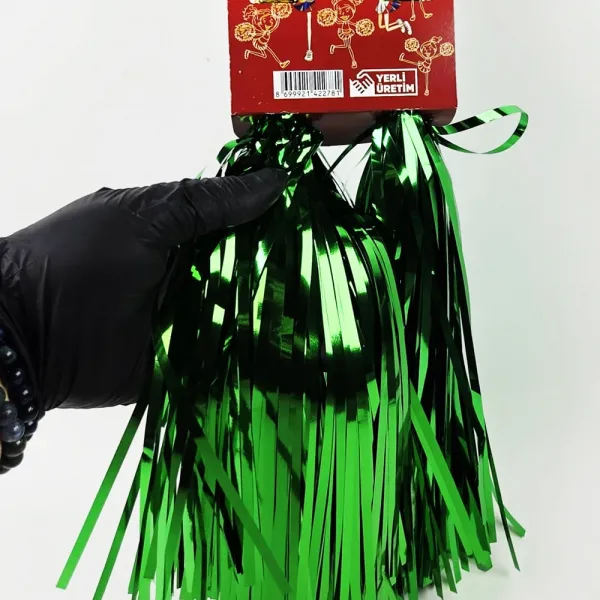 Yeşil Gösteri Ponponu 2’li Set