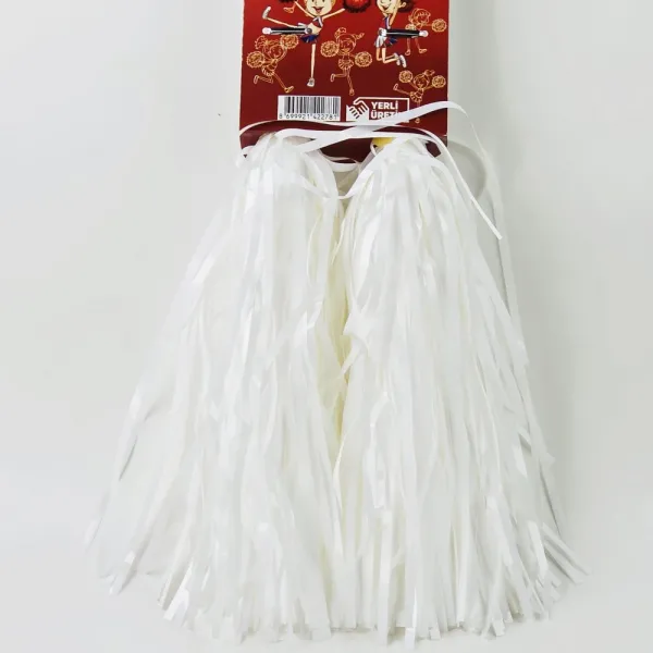 Beyaz Gösteri Ponponu 2’li Set