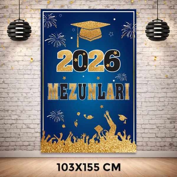 2026 Mezuniyet Hatırası Afişi (103x155 cm)