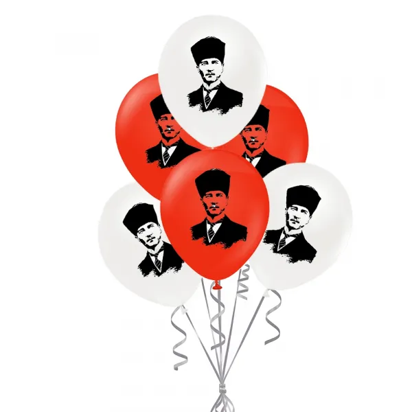 Atatürk Baskılı Balon (100 adet)