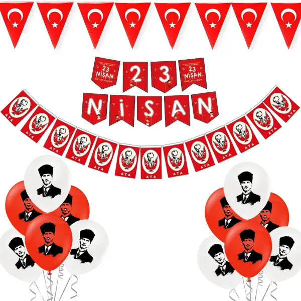 23 Nisan Sınıf Süsleme Seti