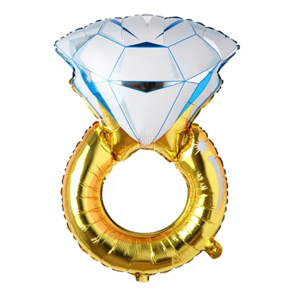 Tektaş Yüzük Folyo Balon Gold (82x54 cm)