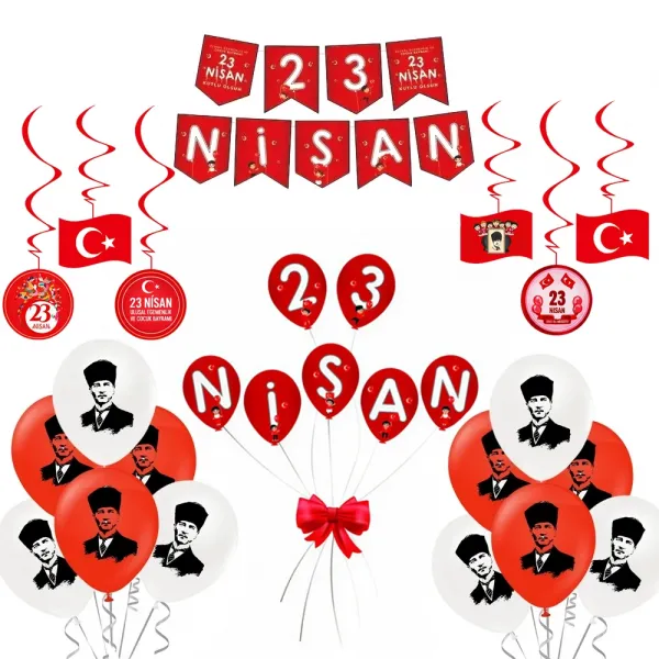 23 Nisan Okul Süsleme Seti
