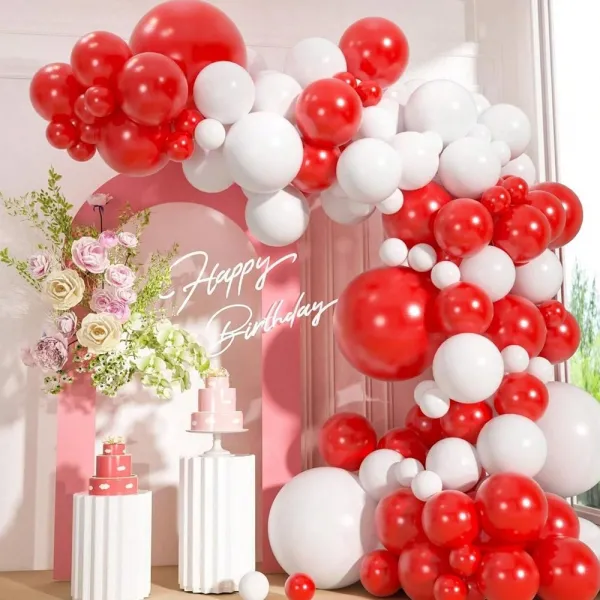 Beyaz Pastel Jumbo Balon (24 inch / 60 cm)