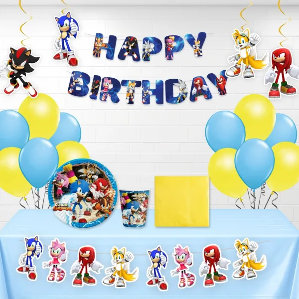 Sonic Parti Seti (8 Kişilik)