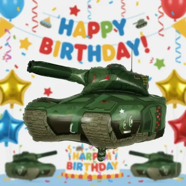 Tank Folyo Balon Yeşil (60x70 cm)