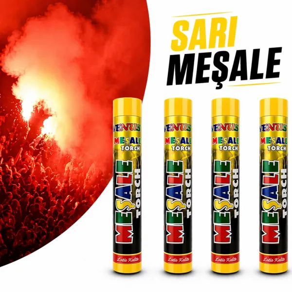 Sarı Meşale (1 Adet)