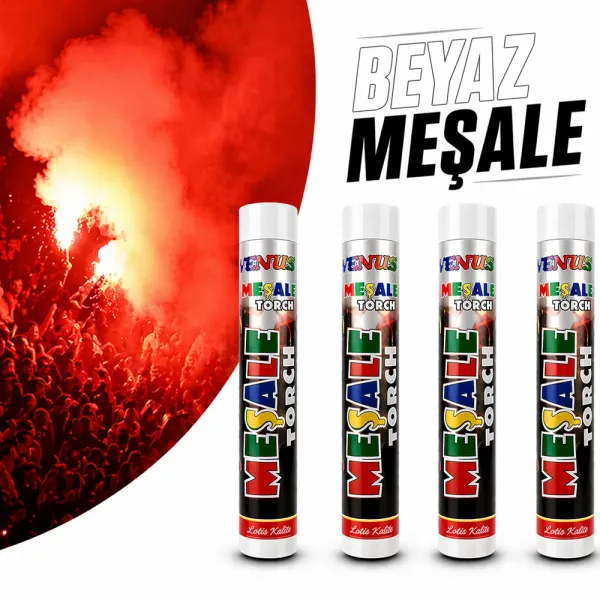 Beyaz Meşale (1 Adet)