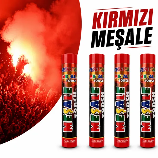 Kırmızı Meşale (1 Adet)