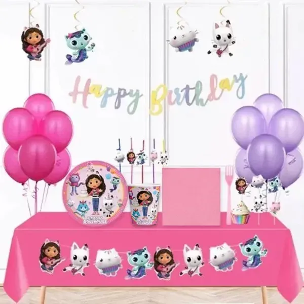 Gabby Doğum Günü Full Parti Seti 16 Kişilik