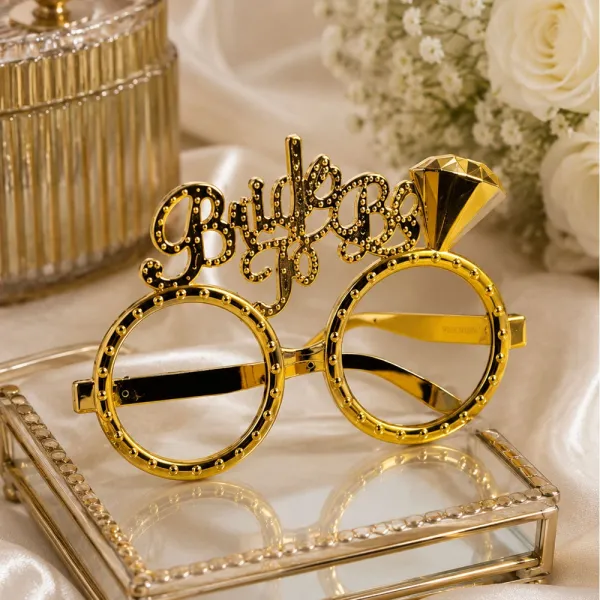 Bride To Be Plastik Gözlük Altın Sarısı 1 Adet