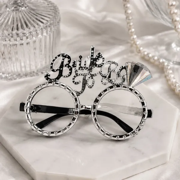 Bride To Be Plastik Gözlük Gümüş 1 Adet