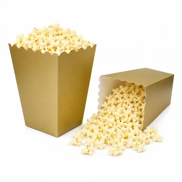 Gold Ofset Mısır Kutusu (8 Adet)