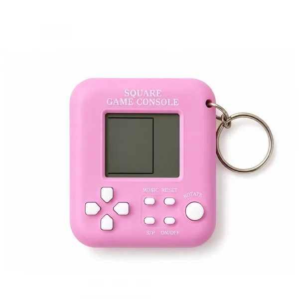 Mini Anahtarlık Tetris Oyunu (Renk Seçenekli 1 adet)