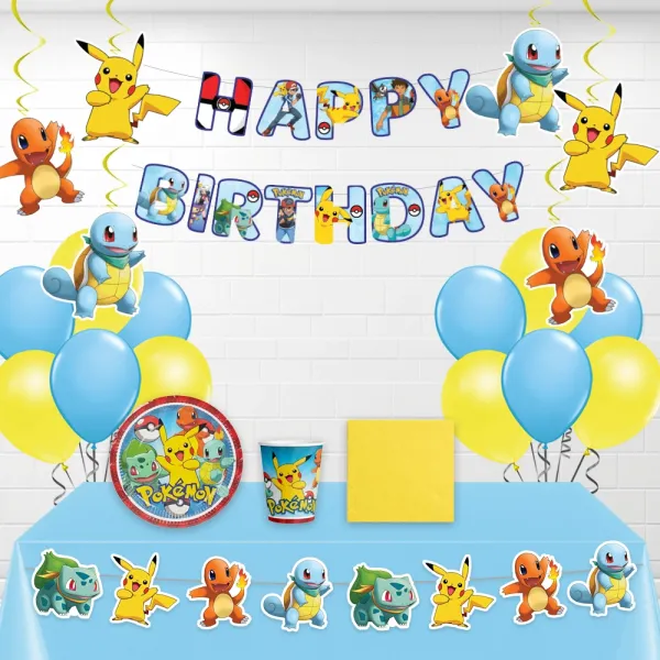 Pokemon Parti Seti (8 Kişilik)