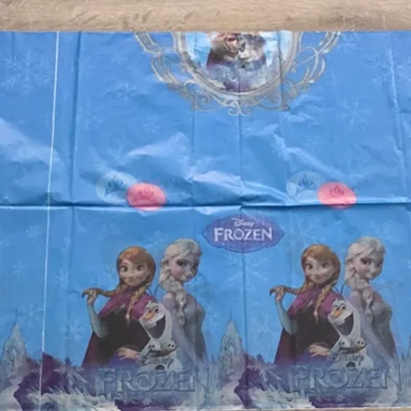 Frozen Plastik Masa Örtüsü (120x180 cm)