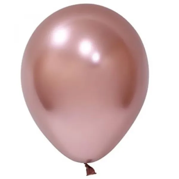 Açık Rose Gold Krom Balon 5 Adet (30 cm)
