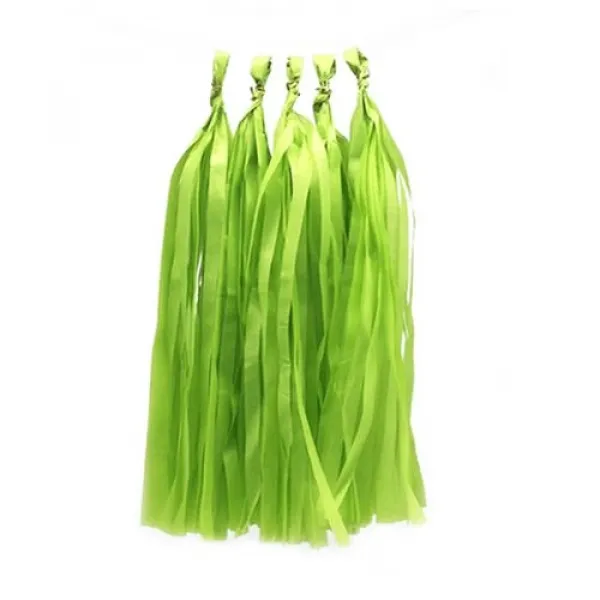 Açık Yeşil Püskül Süs 5li