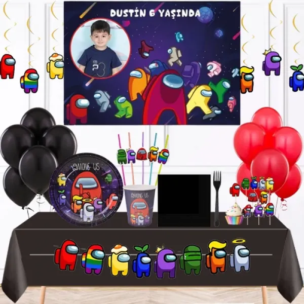 Among Us Parti Seti (16 Kişilik)