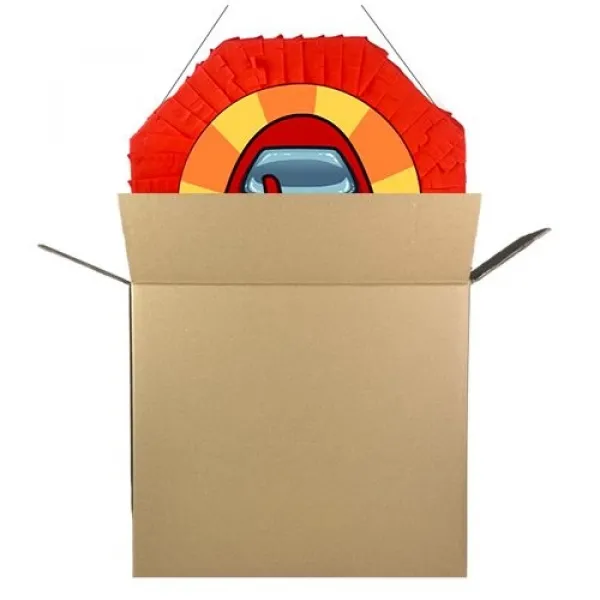 Among Us Pinyata Kırmızı 42 cm + Sopası
