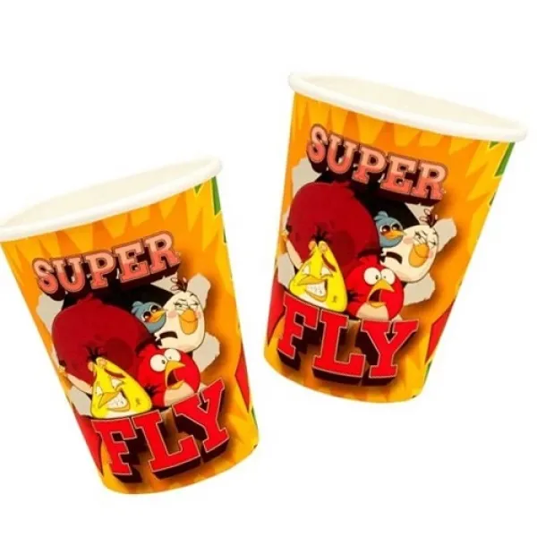 Angry Birds Karton Bardak (8 Adet)