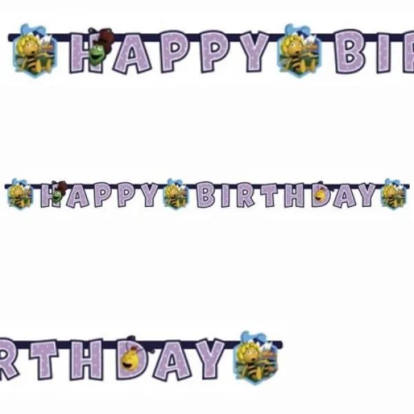 Arı Maya Happy Birthday Yazısı (2 m.)