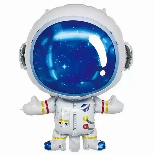 Astronot Uzay Folyo Balon (60x52 cm)