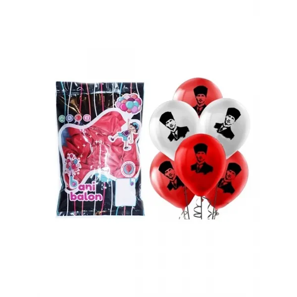 Atatürk Baskılı Balon (100 adet)