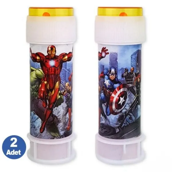Avengers Yenilmezler Köpük Baloncuk 2 adet