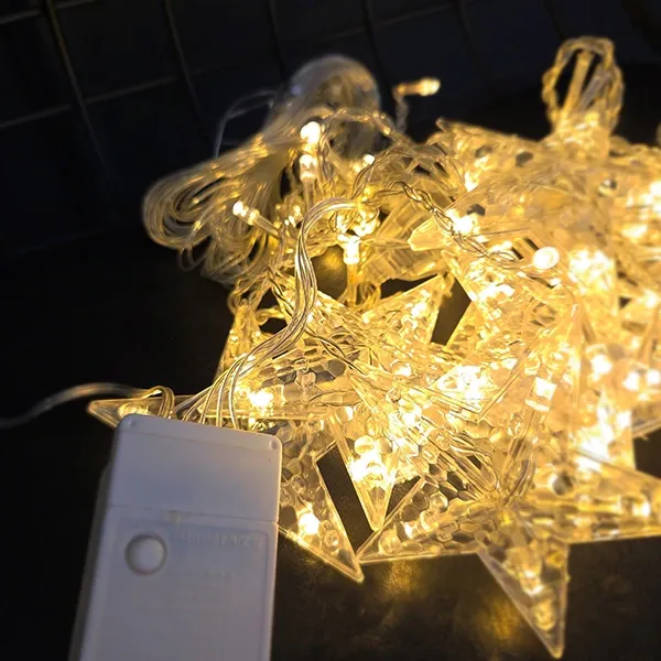 Yıldız Perde Led Işık Eklemeli Modüllü Fişli Gün Işığı (3 metre)