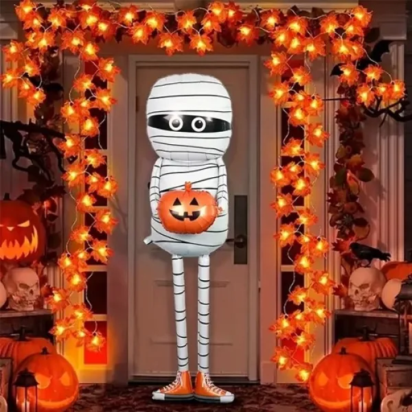 Ayaklı Büyük Mumya Folyo Balon 200x125 cm